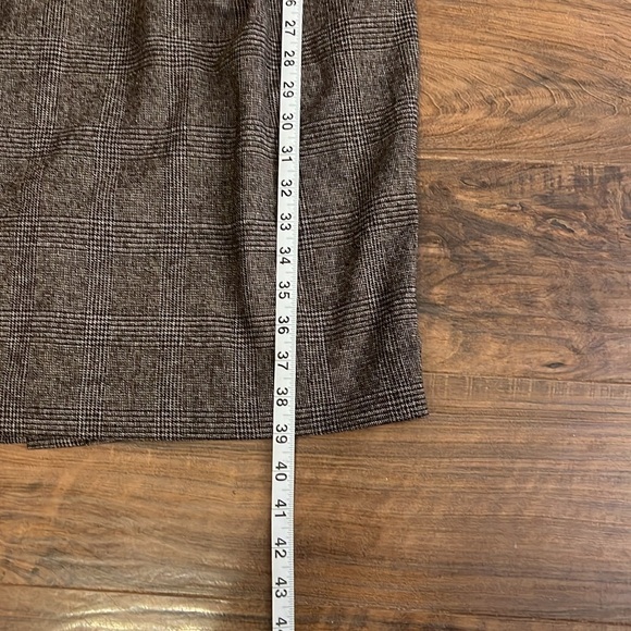 Evan Picone Fully Lined Plaid Midi w/pockets, Sz. 14. - Picture 14 of 16